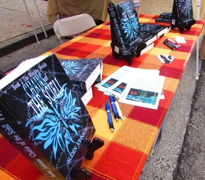 Signing Books at the Harlem Book Fair!!