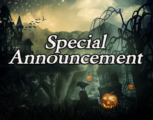 Special Announcements!