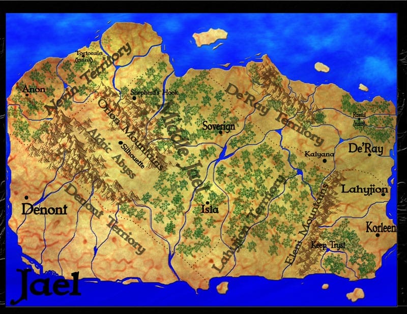 map making for a fantasy story