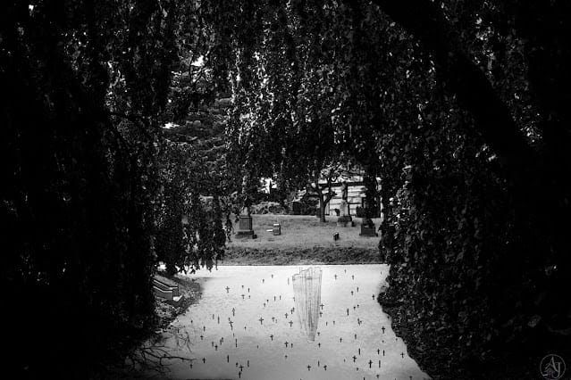 Horror Photography cemetery