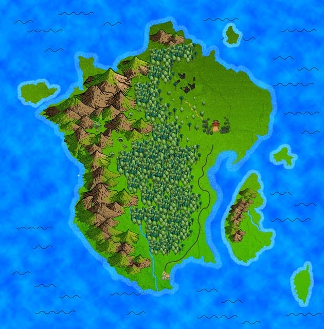 fantasy town maps fictional map maker