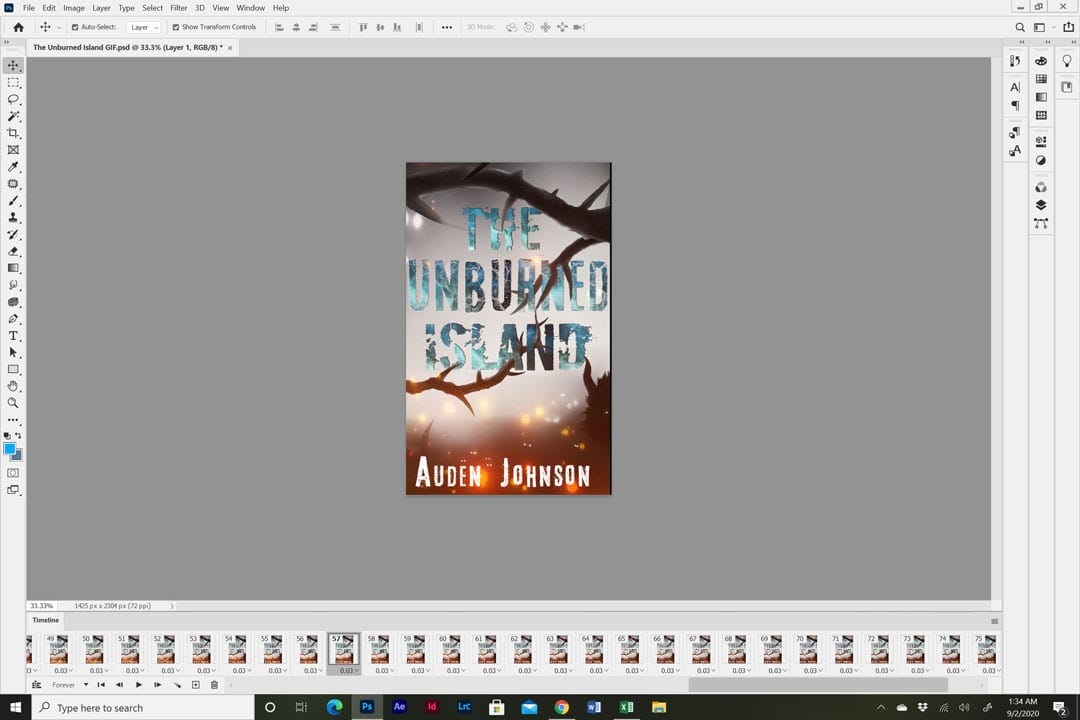 Design Idea Make A Unique Animated Book Cover Auden Johnson