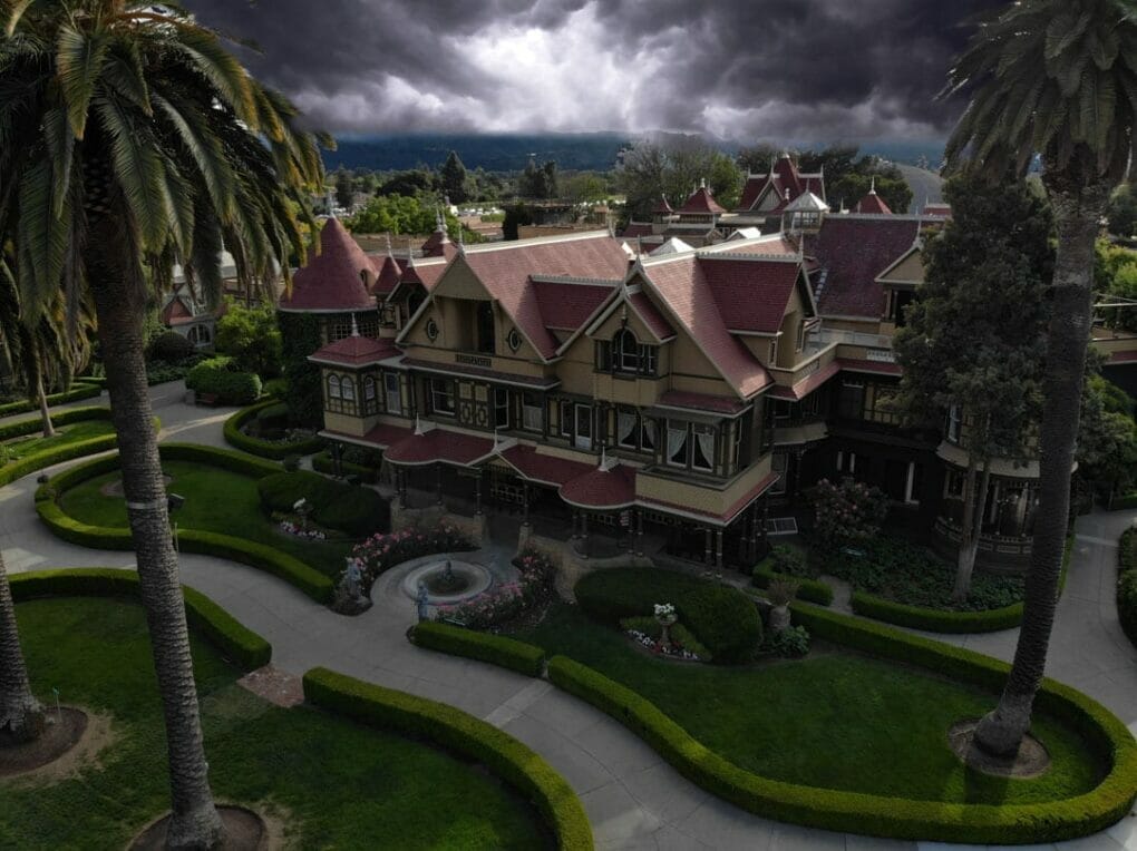 The haunted Winchester House in California