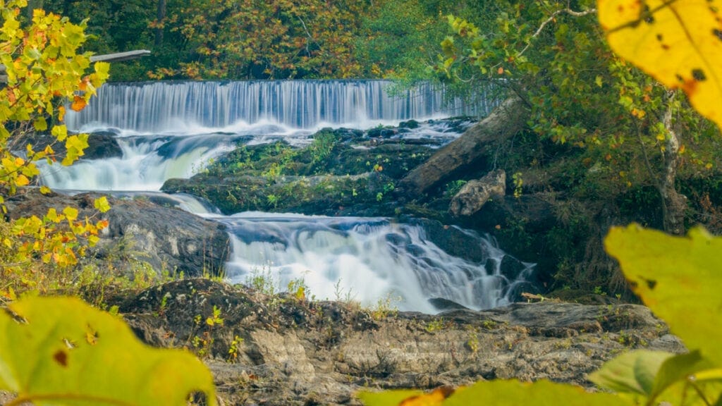 Madam Brett Park waterfall landscape photo