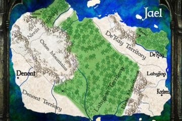 Jael fantasy story map
