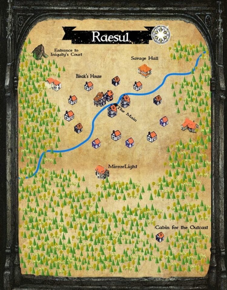 fantasy town maps