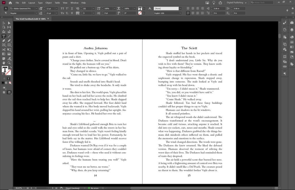 Paperback Book Formatting