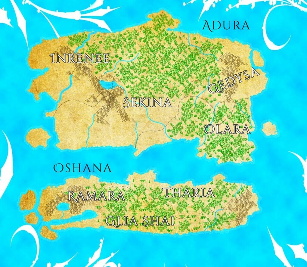 Making Fantasy Maps on Photoshop