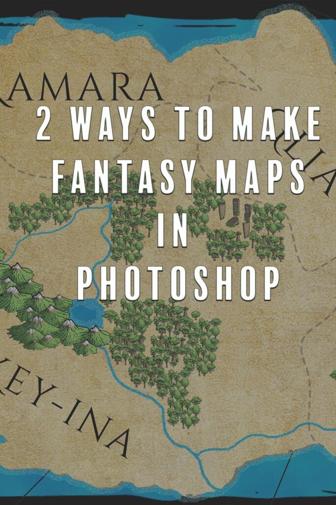 Two Ways to Make Fantasy Maps in Photoshop