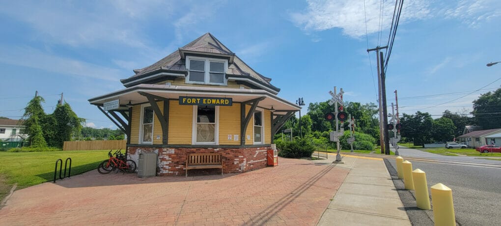 Fort Edward Train Station Lake George