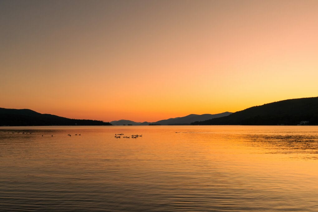 Lake George Landscape Travel Photography